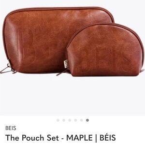 Brown Pouch Set
